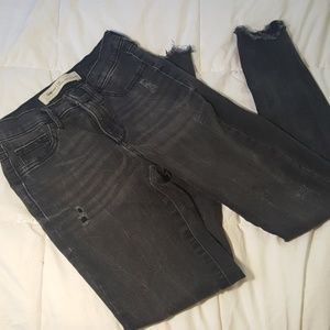 Gap Black Inner Cozy jeggings